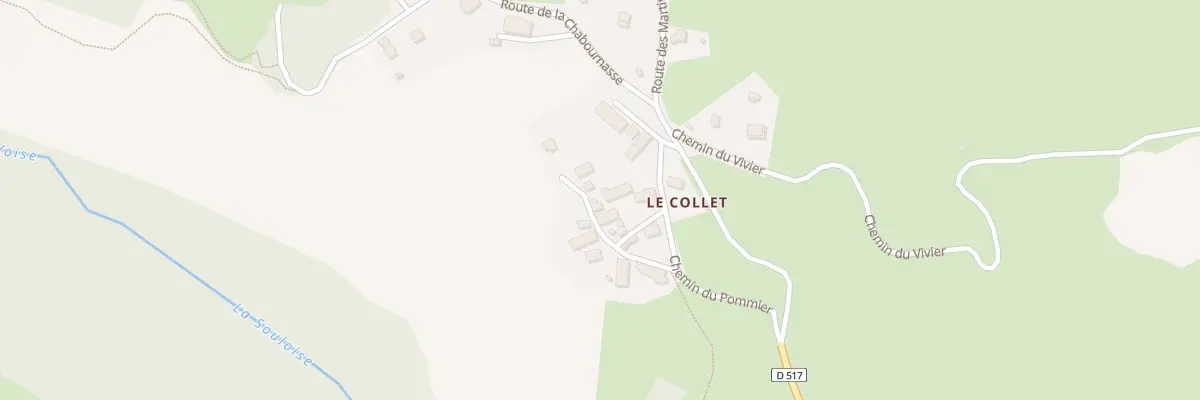 Plan du 12 Che de la Combette à Dévoluy