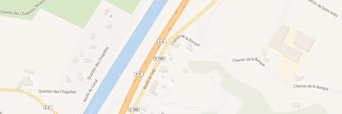 Plan du 562A Rte de Gap à Ventavon