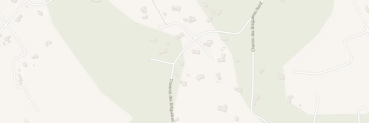 Plan du 6185 Les Bréguières à La Verdière