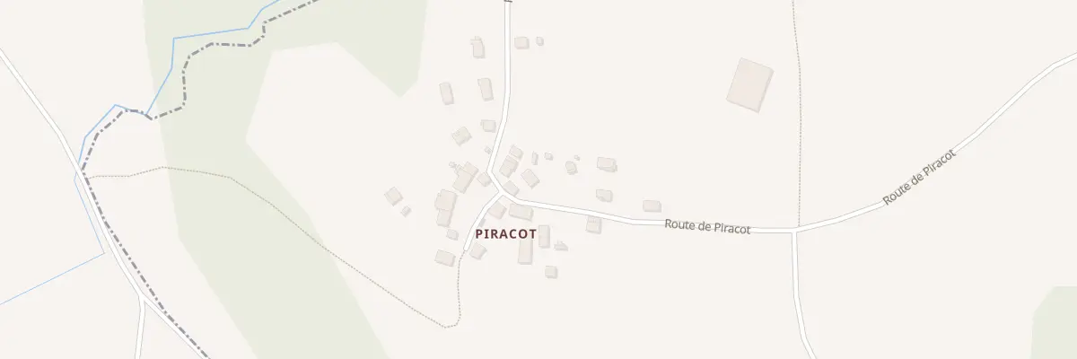 Plan du 505 Rte de Piracot à Versonnex