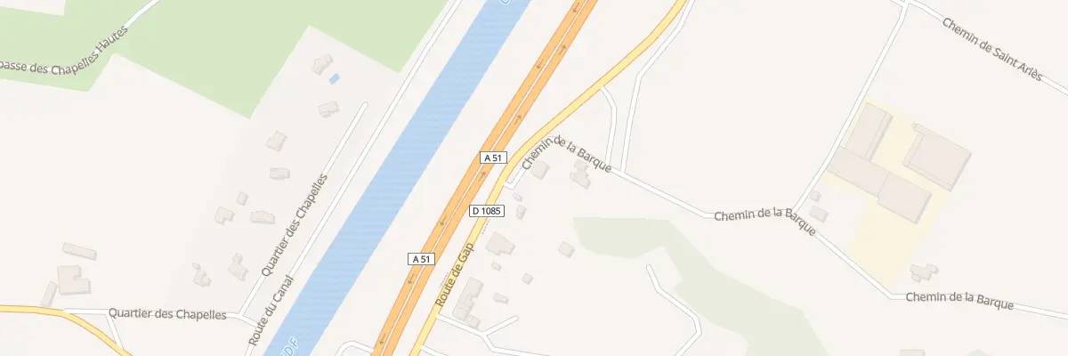 Plan du 574 Rte de Gap à Ventavon