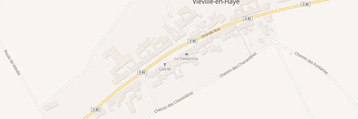 Plan du 22 Gr Grande Rue à Viéville-en-Haye