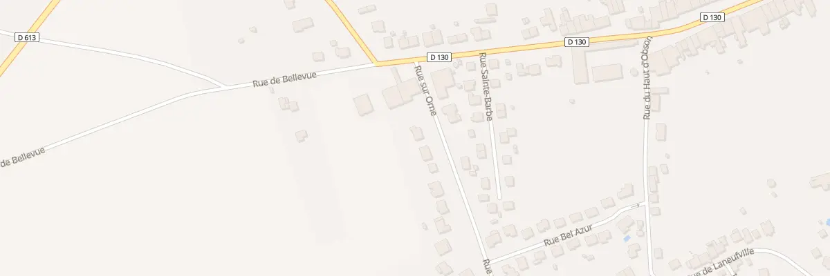 Plan du 59 Rue sur Orne à Valleroy