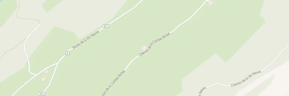 Plan du 5228 La Combe Richet à Septmoncel les Molunes