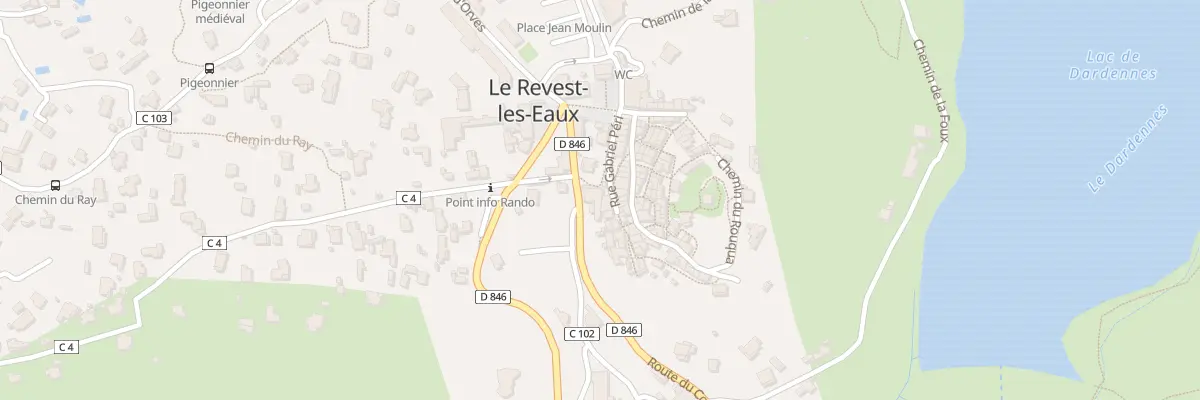 Plan du 67 Rue Gabriel Peri au Revest-les-Eaux