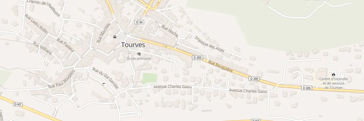 Plan du 54 Rue Rouguière à Tourves
