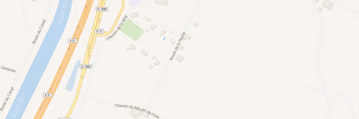 Plan du 5303 La Plaine à Ventavon