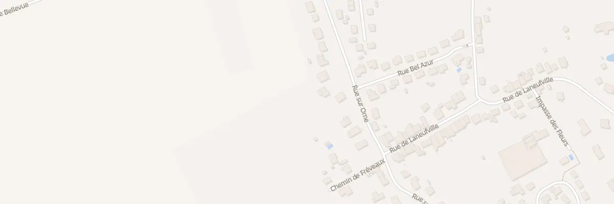 Plan du 45 Rue sur Orne à Valleroy