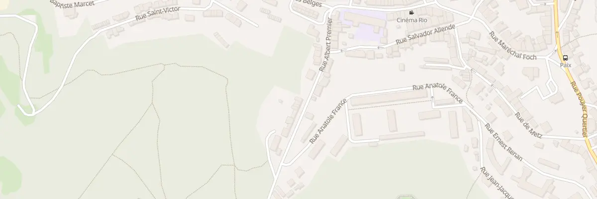 Plan du 17 Rue Albert 1er à Villerupt