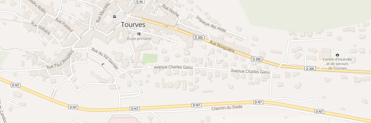 Plan du 7 Av Charles Gaou à Tourves