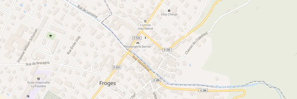 Plan du 57 Rue de Prapoutel au Champ-près-Froges