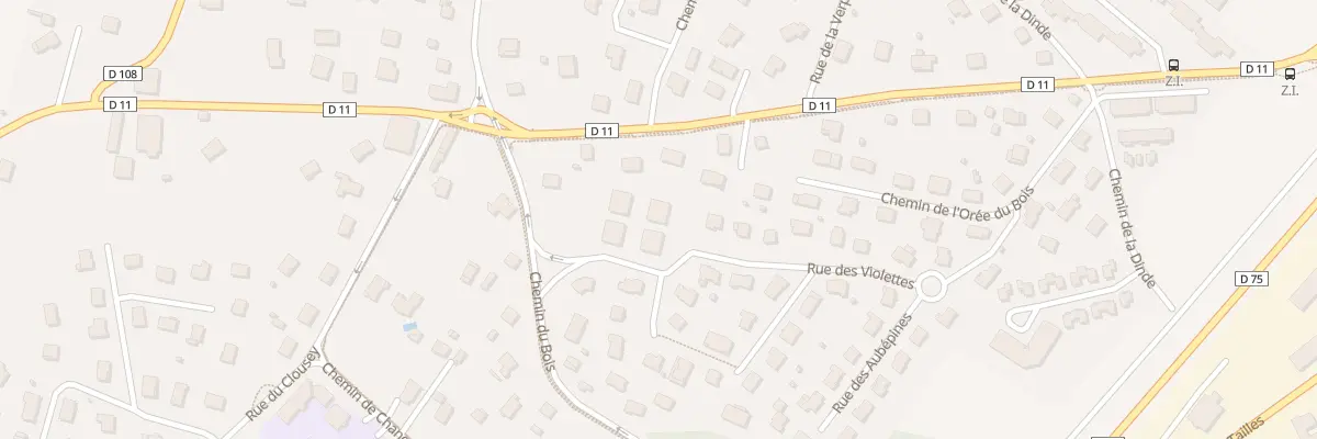 Plan du 18B Rue des Violettes à Franois