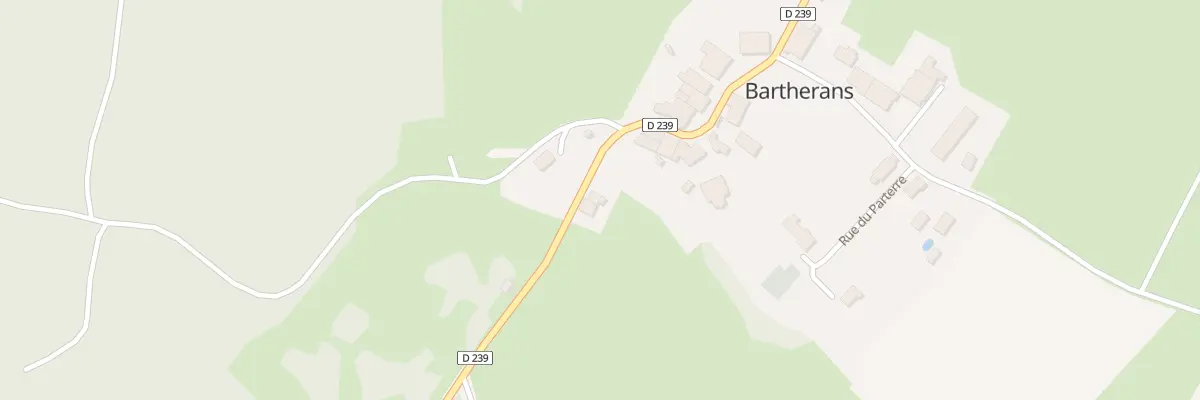 Plan du 5008 Rue de la Fontaine à Bartherans