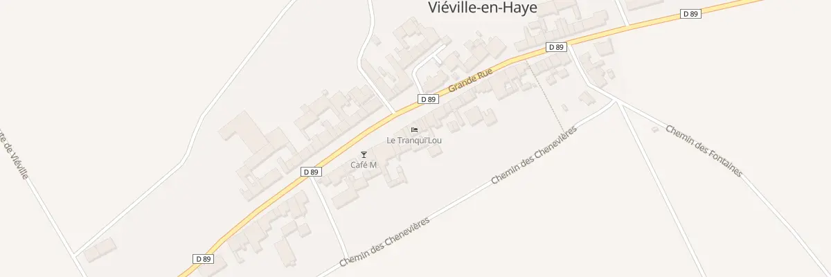 Plan du 24 Gr Grande Rue à Viéville-en-Haye