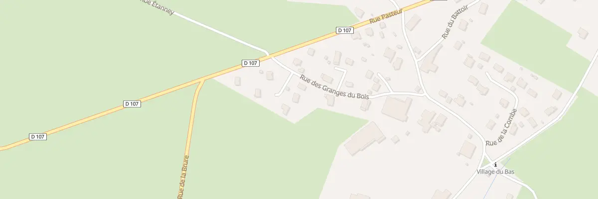 Plan du 7 Rue des Granges du Bois à Andelot-en-Montagne