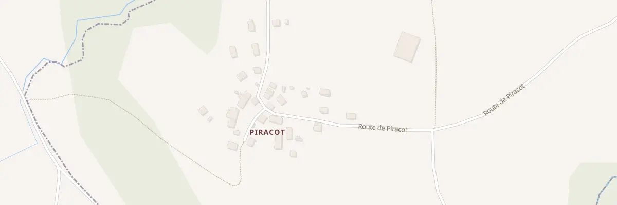 Plan du 525 Rte de Piracot à Versonnex