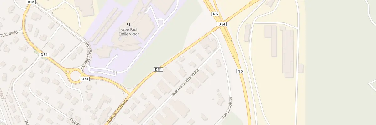 Plan du 11 Rue Alexandre Volta à Champagnole
