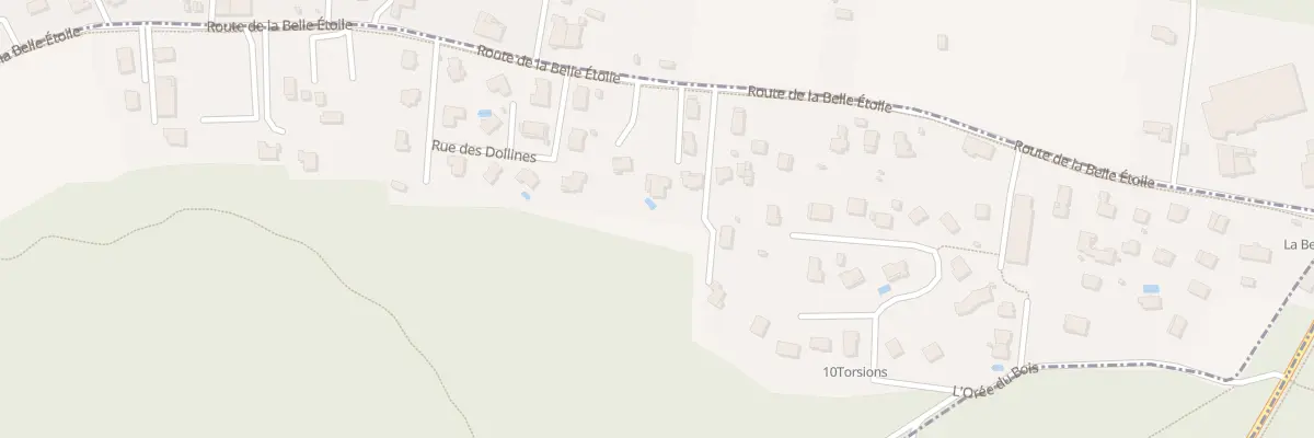 Plan du 30 Rte de la Belle Étoile à Grandfontaine