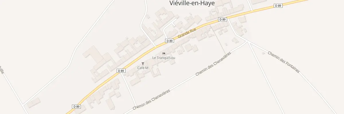 Plan du 26 Gr Grande Rue à Viéville-en-Haye