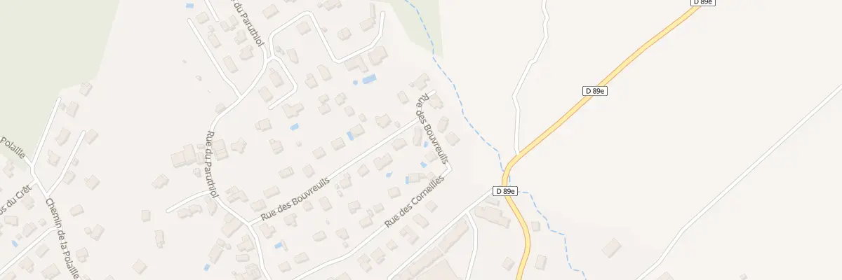 Plan du 266 Rue des Bouvreuils à Péron