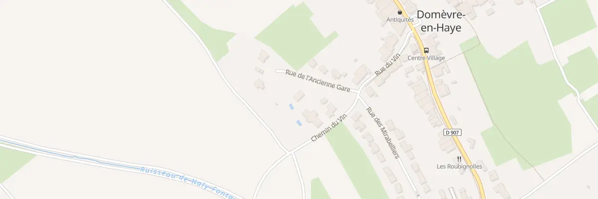 Plan du 1 Rue de l’Ancienne Gare à Domèvre-en-Haye