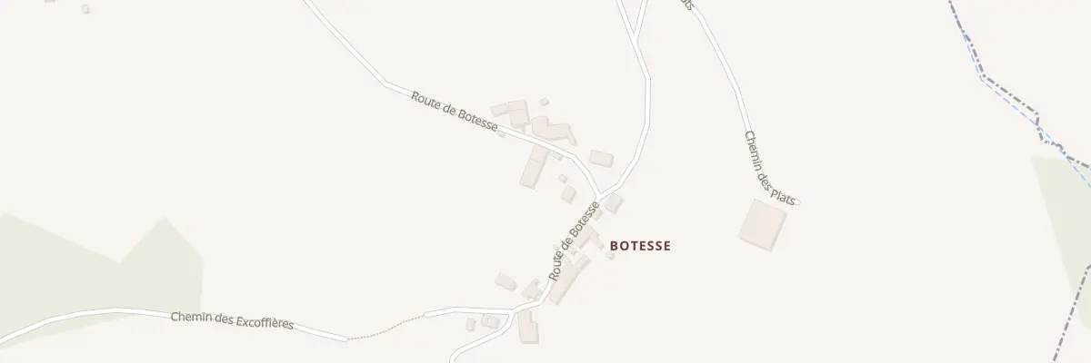 Plan de Botesse à Clermont