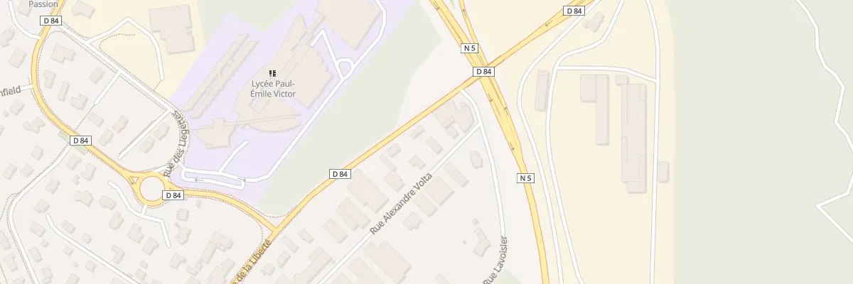 Plan du 13 Rue Alexandre Volta à Champagnole