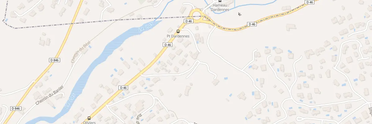 Plan du 764B Rte du Val d’Ardène à Toulon