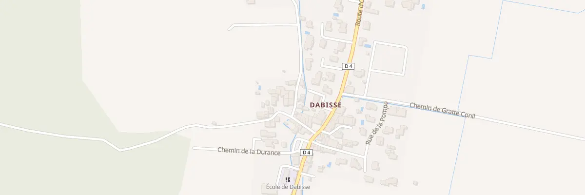 Plan du 5109 Hameau de Dabisse aux Mées