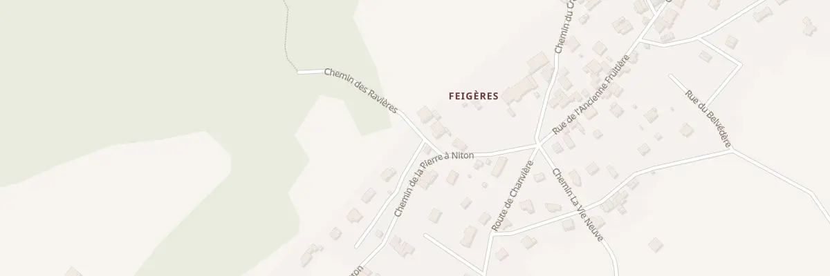 Plan du 15 Che des Ravières à Péron