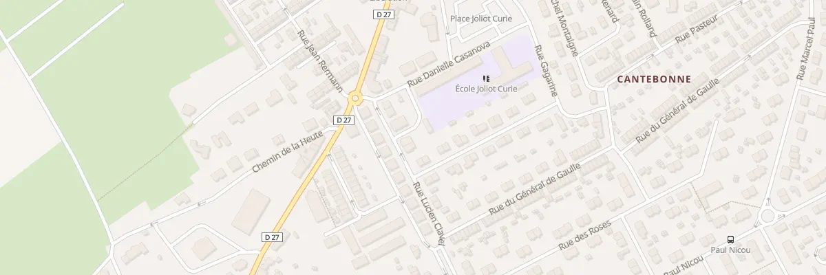 Plan du 11 Rue Lucien Clavel à Villerupt