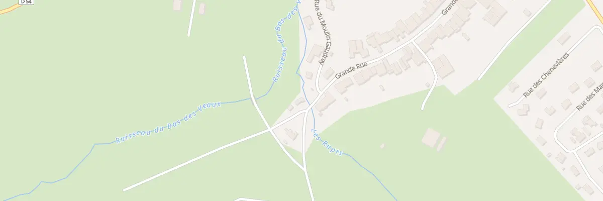 Plan du 48 Grande Rue à Gevigney-et-Mercey