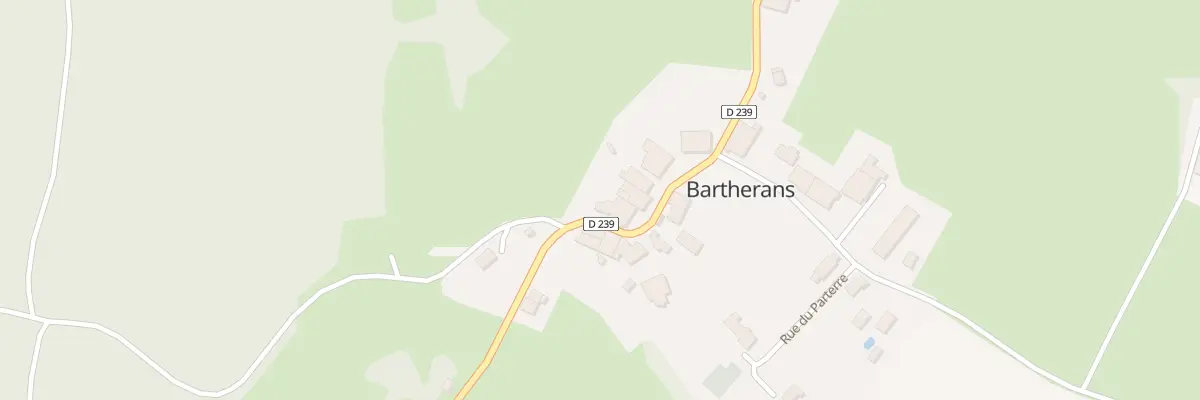 Plan du 10 Rue de la Fontaine à Bartherans