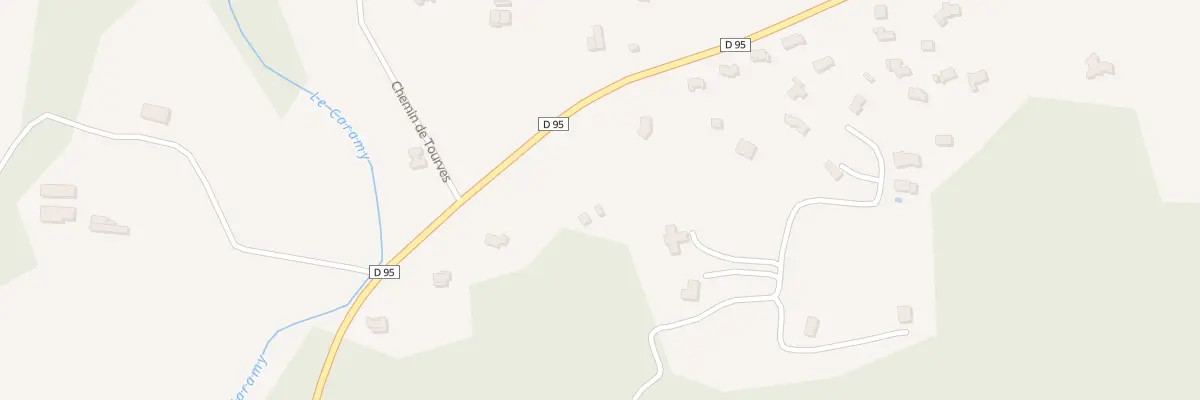 Plan du 5261 Les Fourches à Mazaugues