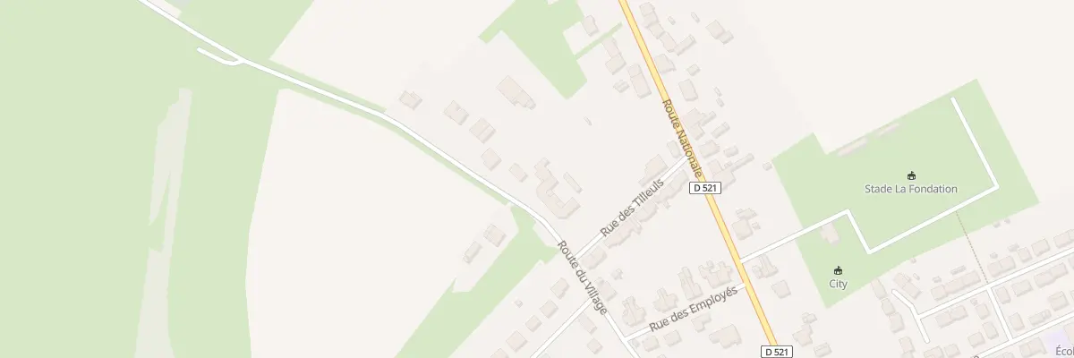 Plan du 5 Rte du Village à Crusnes