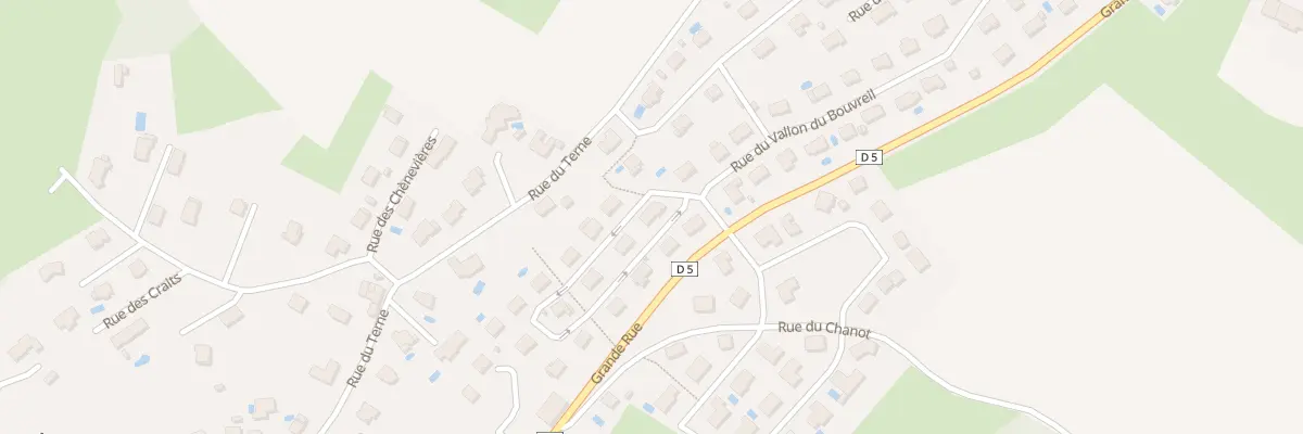 Plan du 16 Rue du Vallon du Bouvreuil à Pelousey
