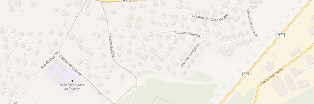 Plan du 6 Rue des Narcisses à Franois