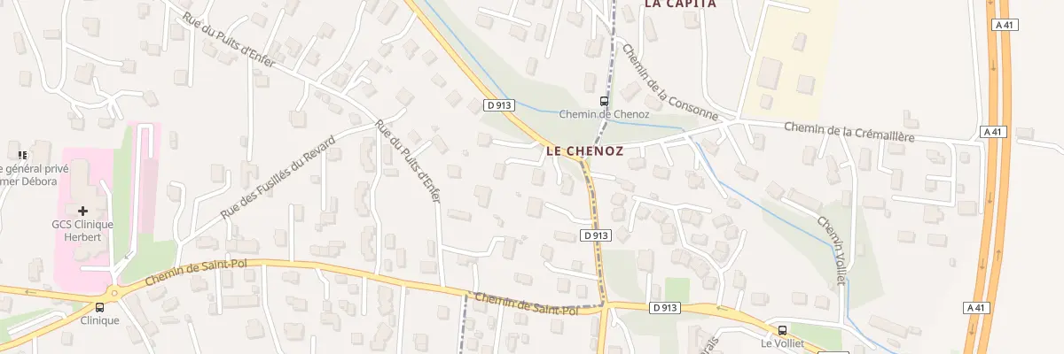 Plan du 60 Rte du Revard à Aix-les-Bains