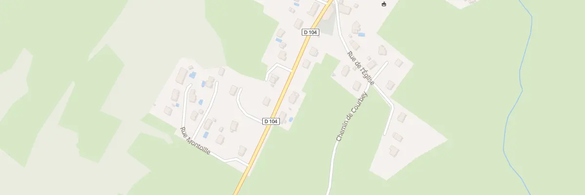 Plan du 4 Grande Rue à Vorges-les-Pins