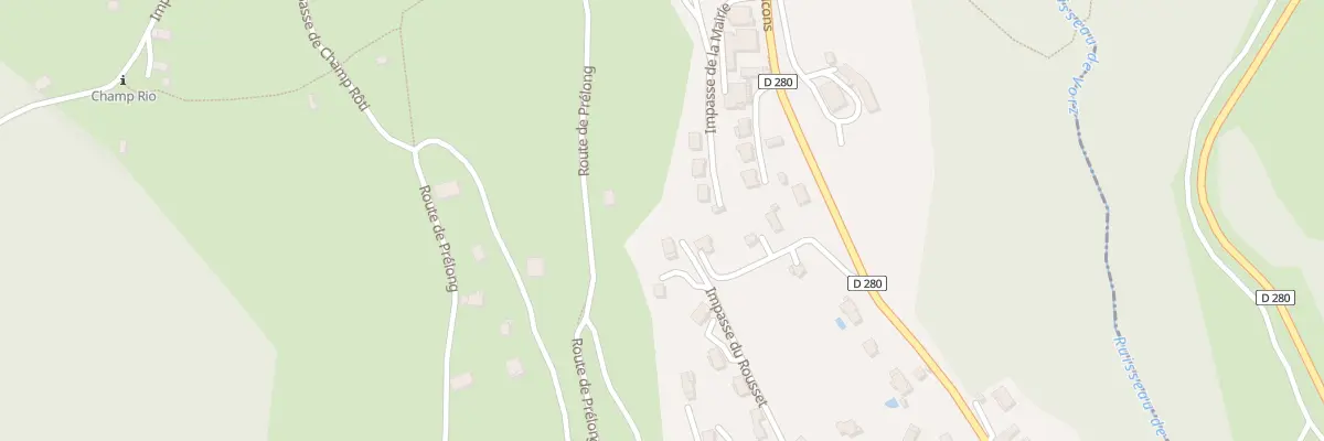 Plan du 180 Imp de la Mairie à Saint-Mury-Monteymond
