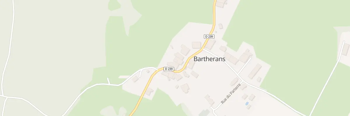 Plan du 8 Rue de la Fontaine à Bartherans