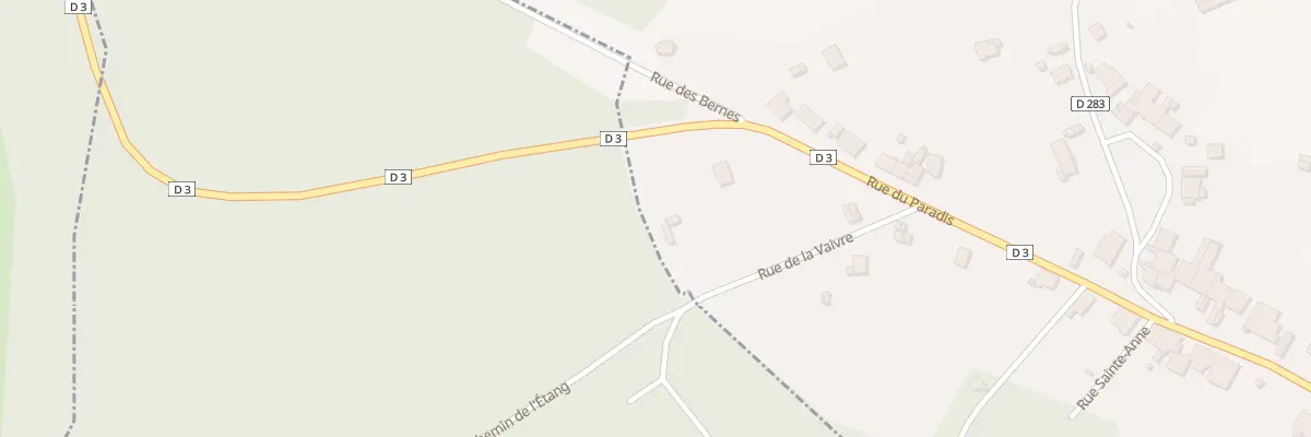 Plan du 71 Rue du Paradis à La Neuvelle-lès-Scey