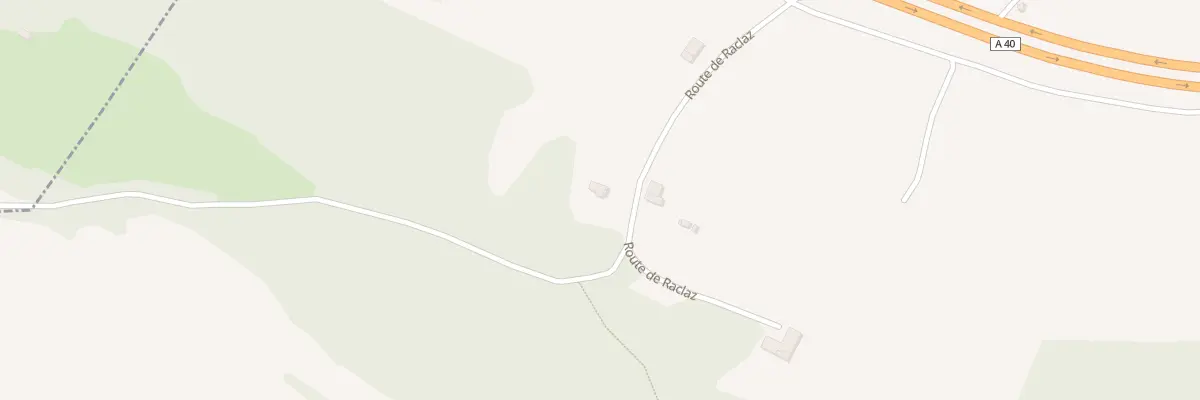 Plan du 1515 Rte de Raclaz à Dingy-en-Vuache