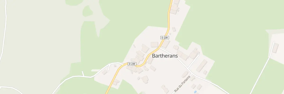 Plan du 4 Rue de la Fontaine à Bartherans