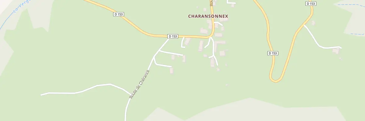 Plan du 1794 Rte de Chérance à Massingy