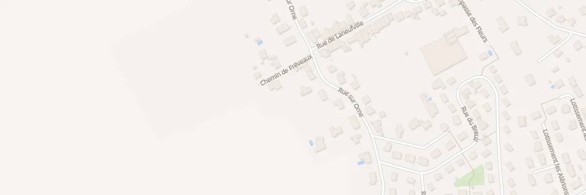 Plan du 27 Rue sur Orne à Valleroy