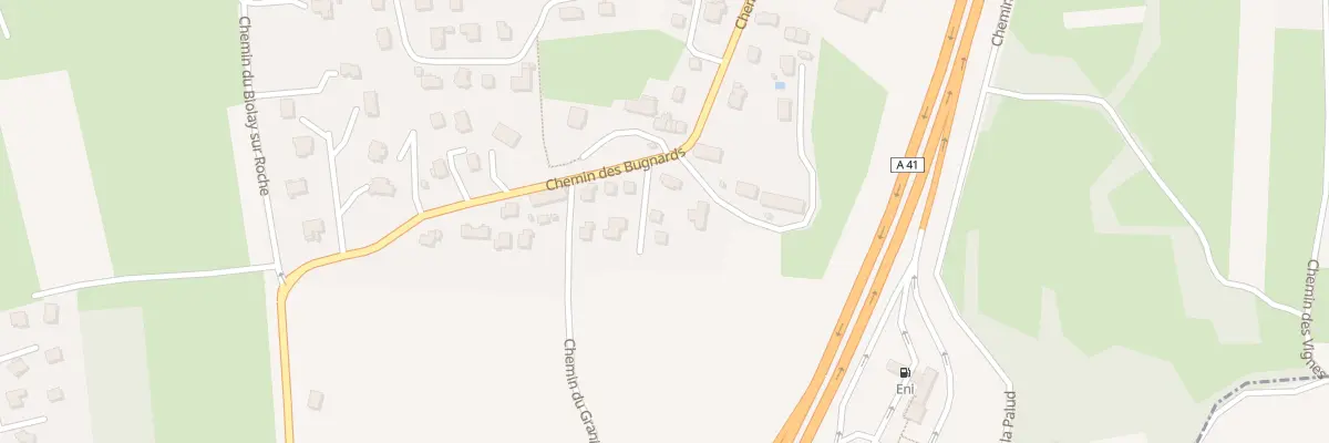 Plan du 455 Che des Bugnards à Mouxy