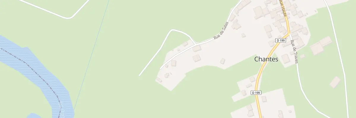 Plan du 20 Rue de Sales à Chantes
