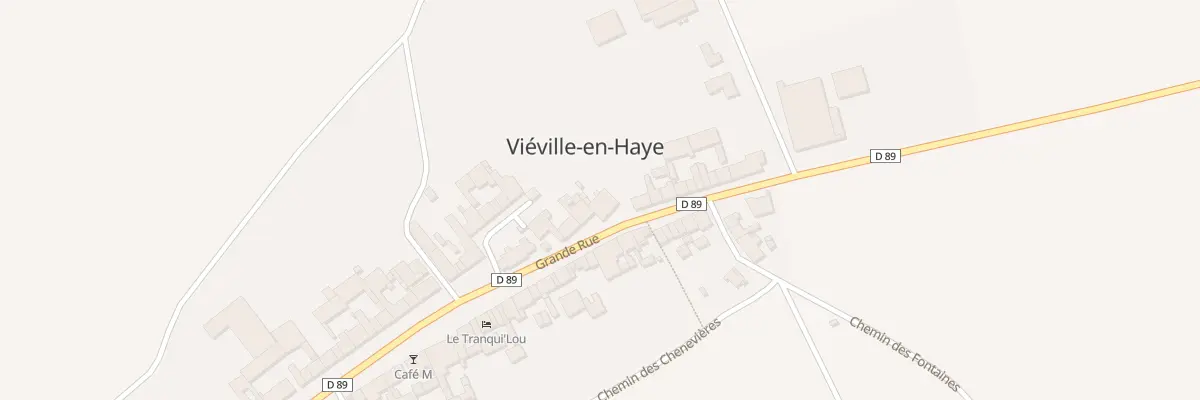 Plan du 29 Grande Rue à Viéville-en-Haye