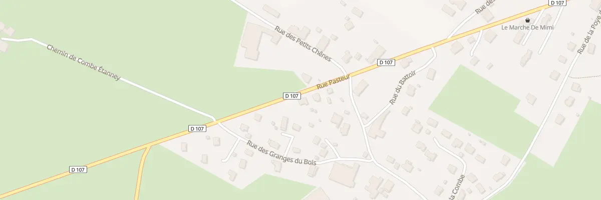 Plan du 29 Rue Pasteur à Andelot-en-Montagne